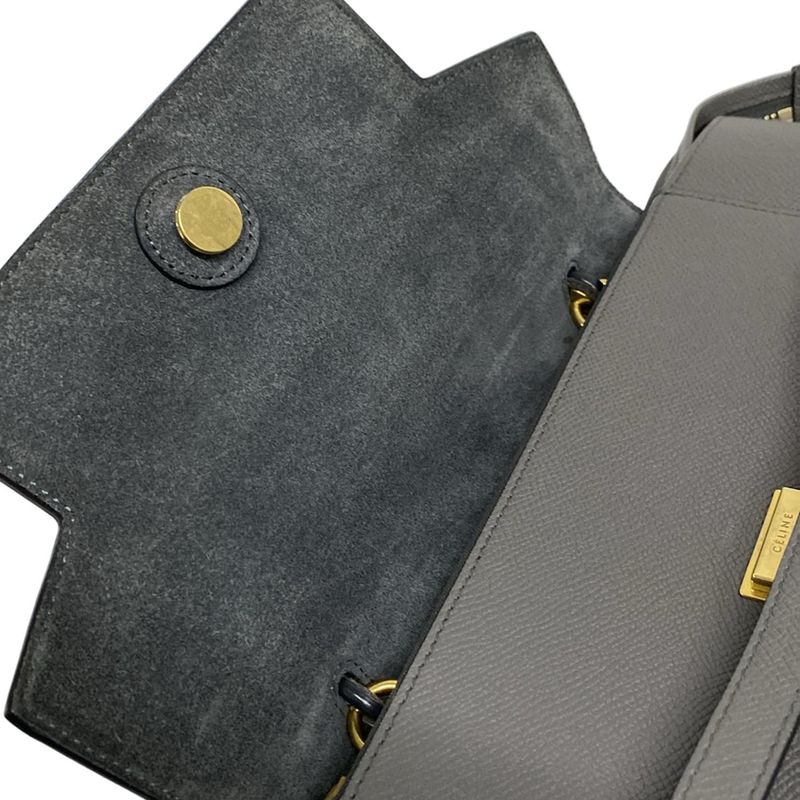 Celine Handbag Belt Bag Micro Gray