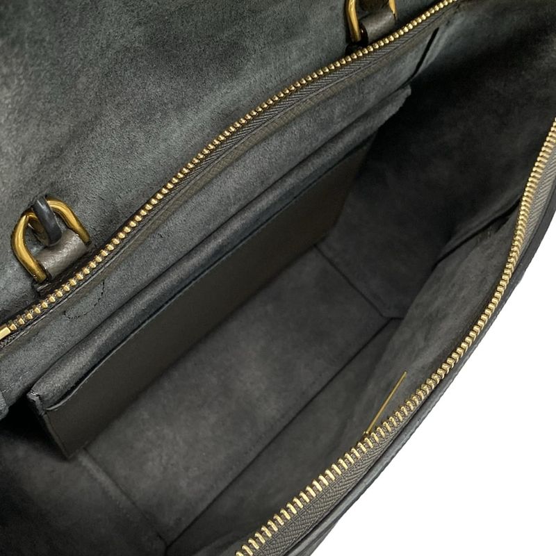 Celine Handbag Belt Bag Micro Gray