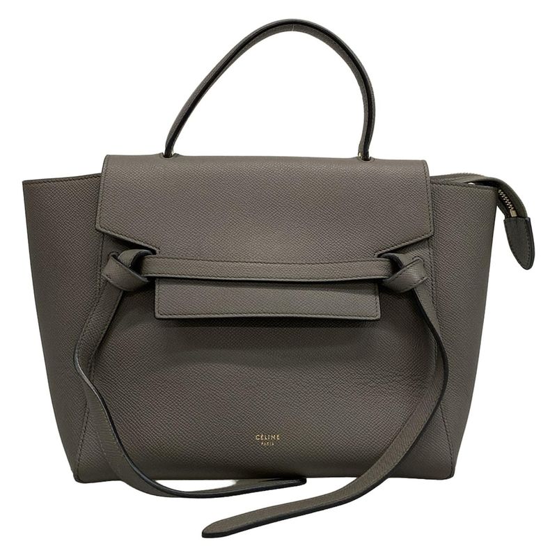 Celine Handbag Belt Bag Micro Gray