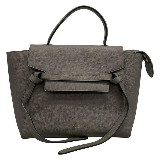 Celine Handbag Belt Bag Micro Gray