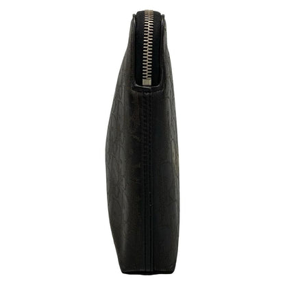 Dior/christian Dior Clutch Bag Oblique Galaxy 2esca251vpd Black Perforated