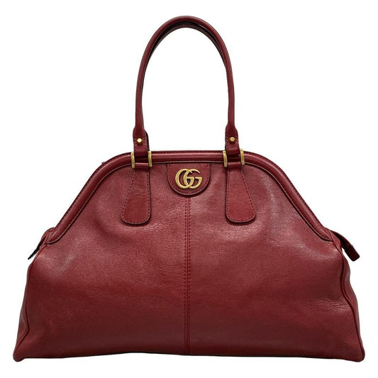 Gucci Shoulder Bag GG Marmontrebel Large Top Handle Tote Bag 515937 Black