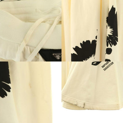 Prada By Raf Simons Raf Simons 21AW Triangle Logo Skirt Long Flared Cotton M