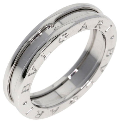 Bvlgari B-zero1 Bee Zero One 1 Band #55 Ring - 18K White Gold Ladies