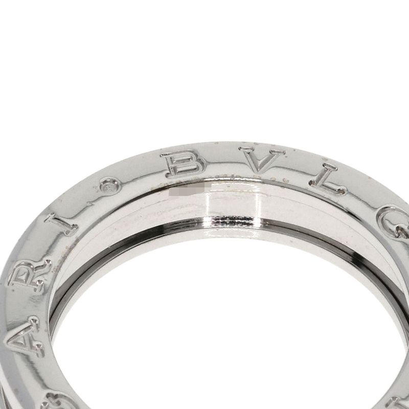 Bvlgari B-zero1 Bee Zero One 1 Band #55 Ring - 18K White Gold Ladies