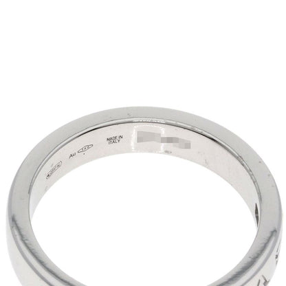 Bvlgari Bulgari Double Logo Diamond Ring And Ring 18K White Gold Ladies