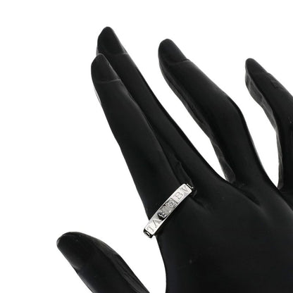 Bvlgari Bulgari Double Logo Diamond Ring And Ring 18K White Gold Ladies