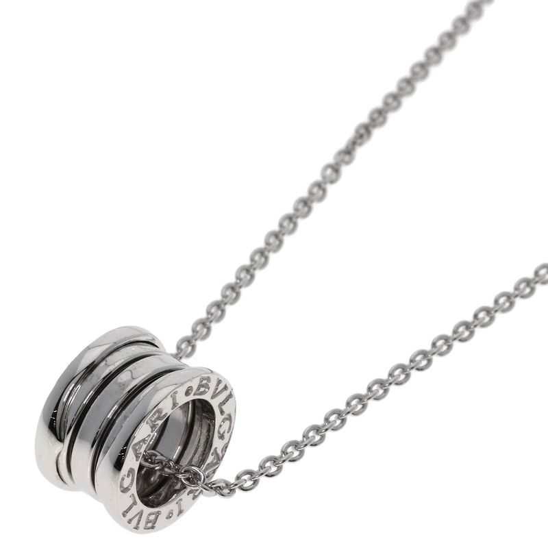 Bvlgari Bulgari B-zero1 Bee Zero One Necklace 18K White Gold Ladies
