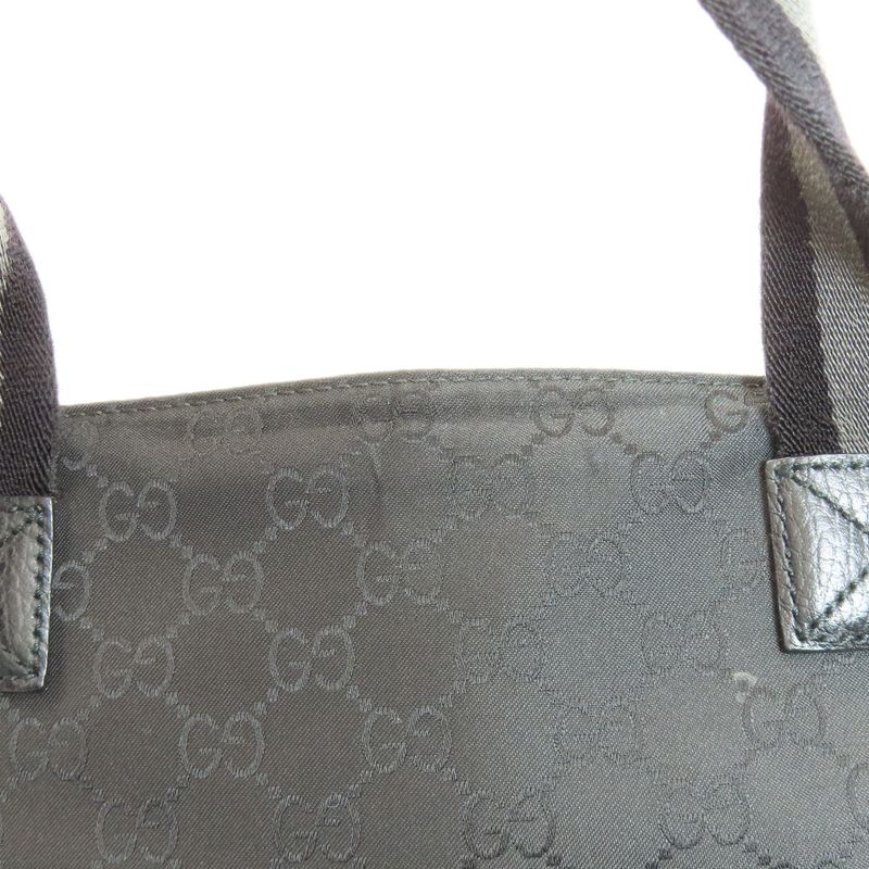 Gucci 449178 GG Outlet Tote Bag Nylon Women