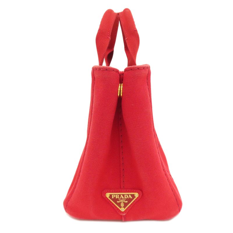 Prada Canapa Mini 2WAY Handbag Canvas Women