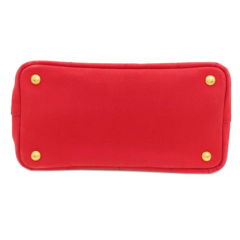 Prada Canapa Mini 2WAY Handbag Canvas Women