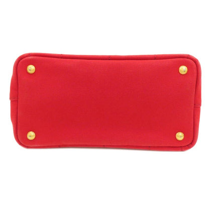 Prada Canapa Mini 2WAY Handbag Canvas Women