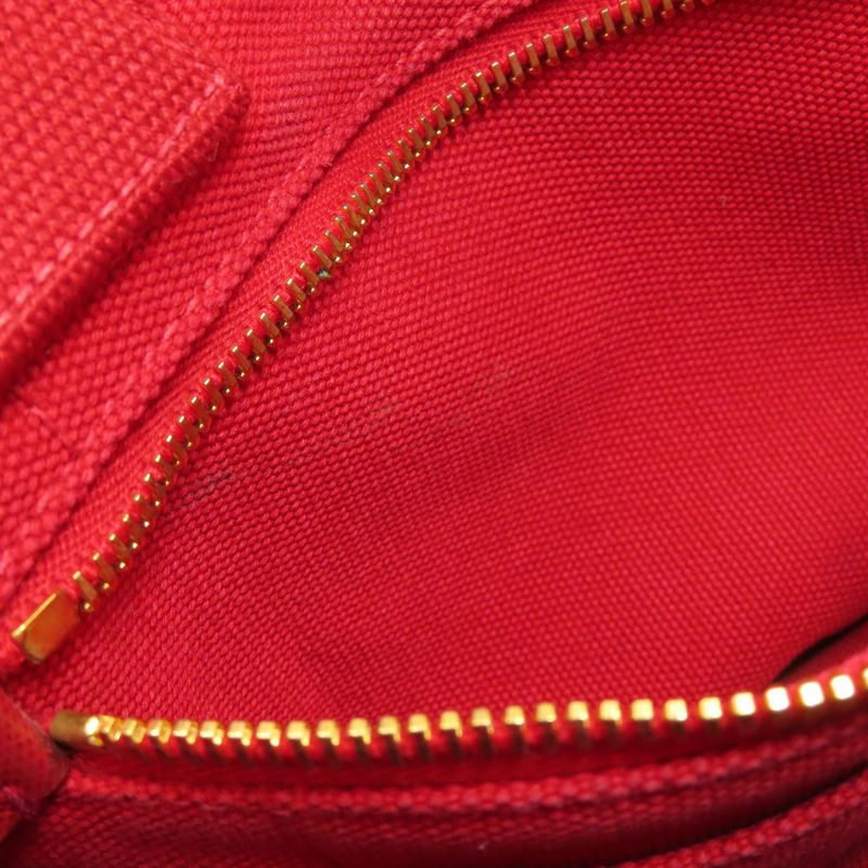 Prada Canapa Mini 2WAY Handbag Canvas Women