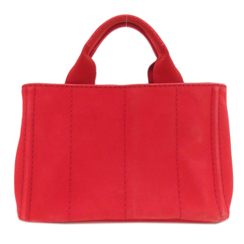 Prada Canapa Mini 2WAY Handbag Canvas Women