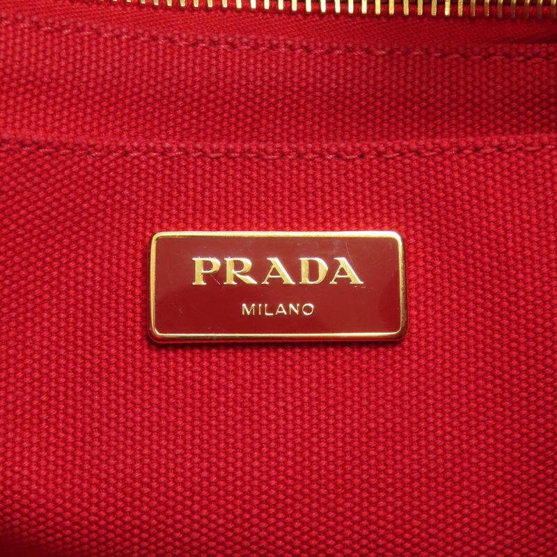 Prada Canapa Mini 2WAY Handbag Canvas Women