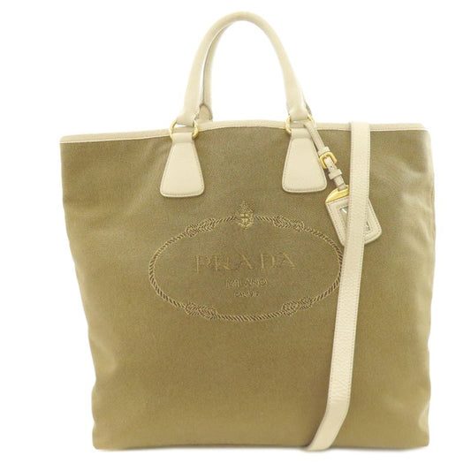 Prada 2WAY Tote Bag Canvas Women