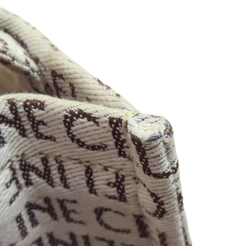 Celine Small Cabas Tice Triomphe Handbag Canvas Women