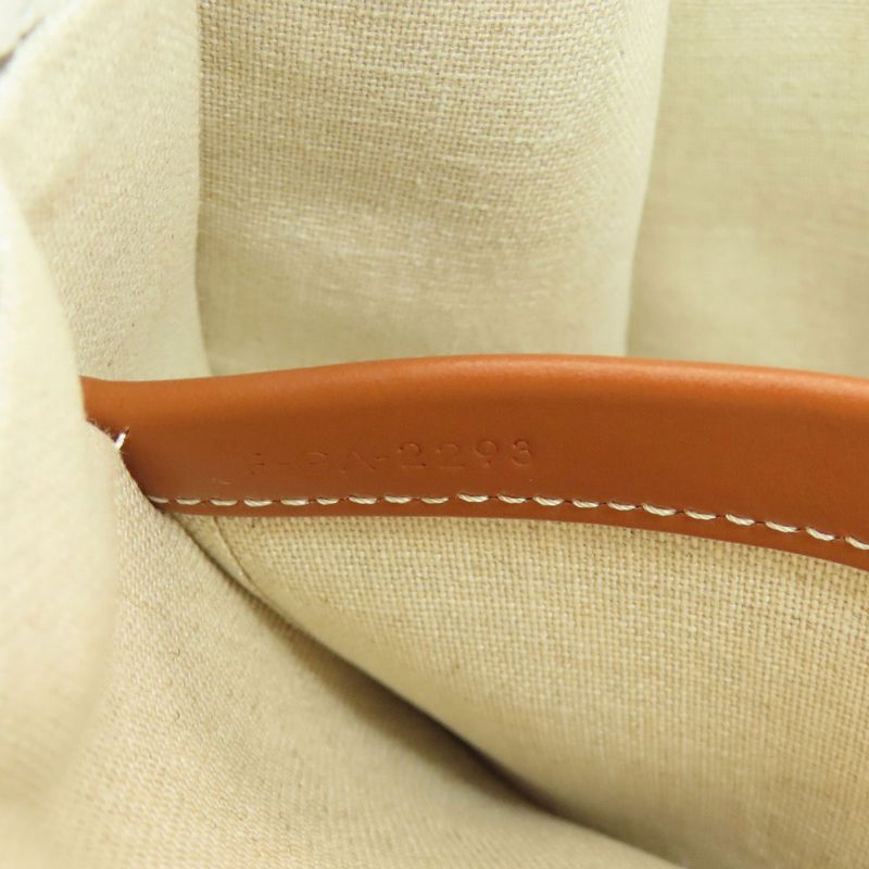 Celine Small Cabas Tice Triomphe Handbag Canvas Women