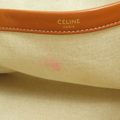 Celine Small Cabas Tice Triomphe Handbag Canvas Women