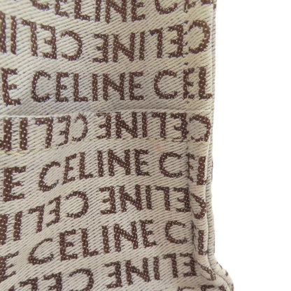 Celine Small Cabas Tice Triomphe Handbag Canvas Women