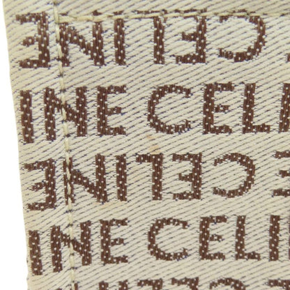 Celine Small Cabas Tice Triomphe Handbag Canvas Women