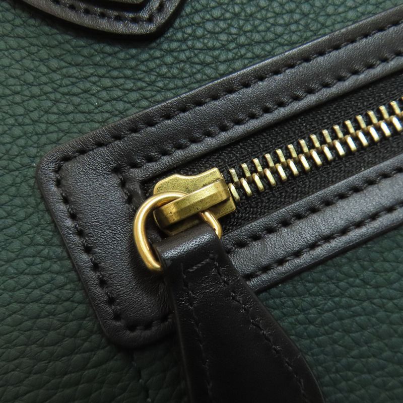 Celine Luggage Micro Handbag Calf Women