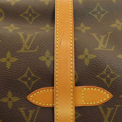 Louis Vuitton M42254 Saumur M Shoulder Bag Monogram Canvas Women