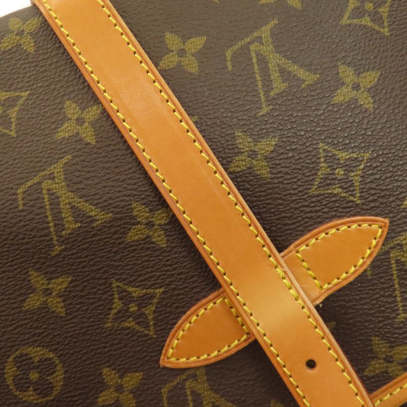 Louis Vuitton M42254 Saumur M Shoulder Bag Monogram Canvas Women