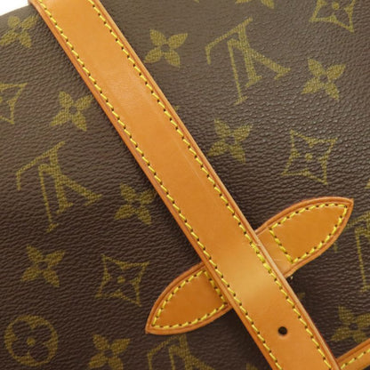Louis Vuitton M42254 Saumur M Shoulder Bag Monogram Canvas Women