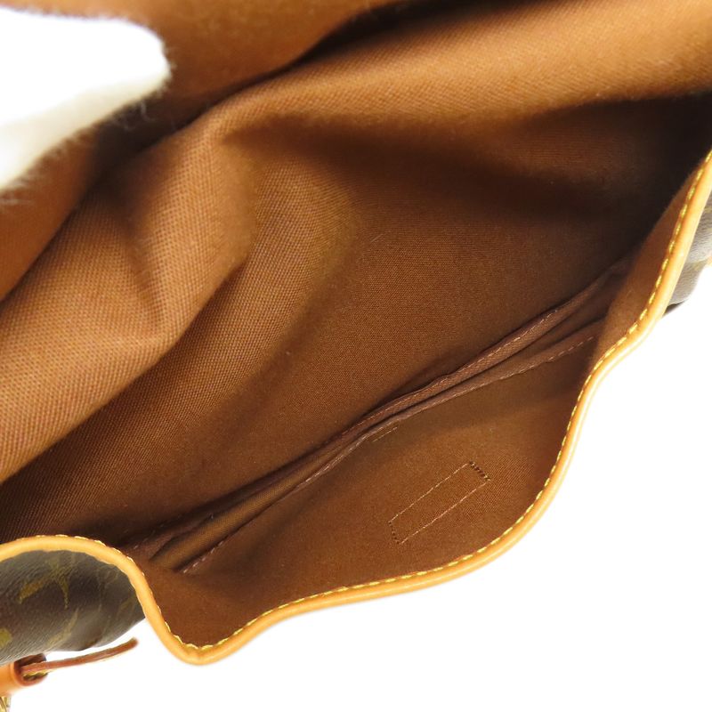 Louis Vuitton M42254 Saumur M Shoulder Bag Monogram Canvas Women