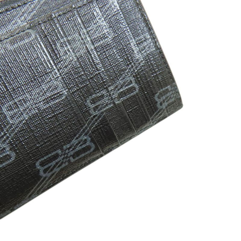 Balenciaga 640535 Logo Print Coin Case PVC Ladies