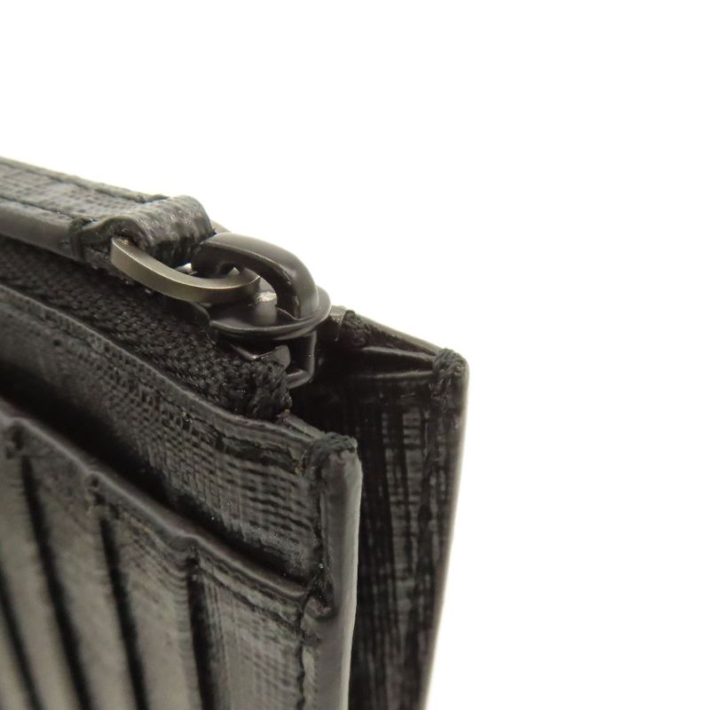 Balenciaga 640535 Logo Print Coin Case PVC Ladies