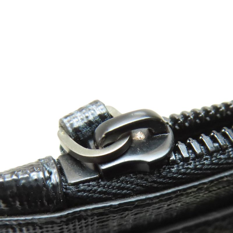 Balenciaga 640535 Logo Print Coin Case PVC Ladies