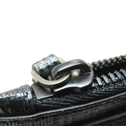 Balenciaga 640535 Logo Print Coin Case PVC Ladies