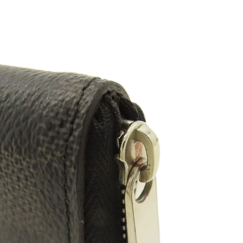 Louis Vuitton N6076 Zippy Coin Purse Coin Case Damier Canvas Women