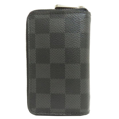 Louis Vuitton N6076 Zippy Coin Purse Coin Case Damier Canvas Women