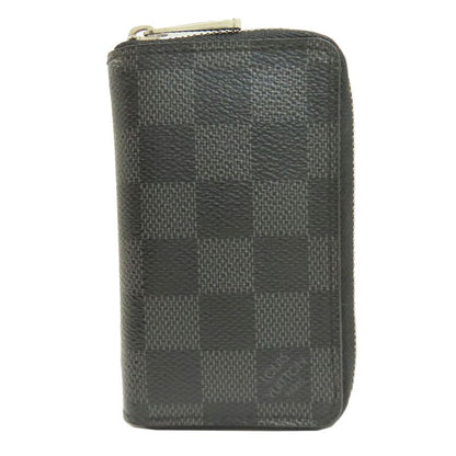 Louis Vuitton N6076 Zippy Coin Purse Coin Case Damier Canvas Women