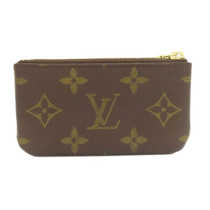 Louis Vuitton M62650 Pochette Cles Coin Case Monogram Canvas Women