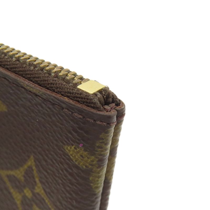 Louis Vuitton M62650 Pochette Cles Coin Case Monogram Canvas Women