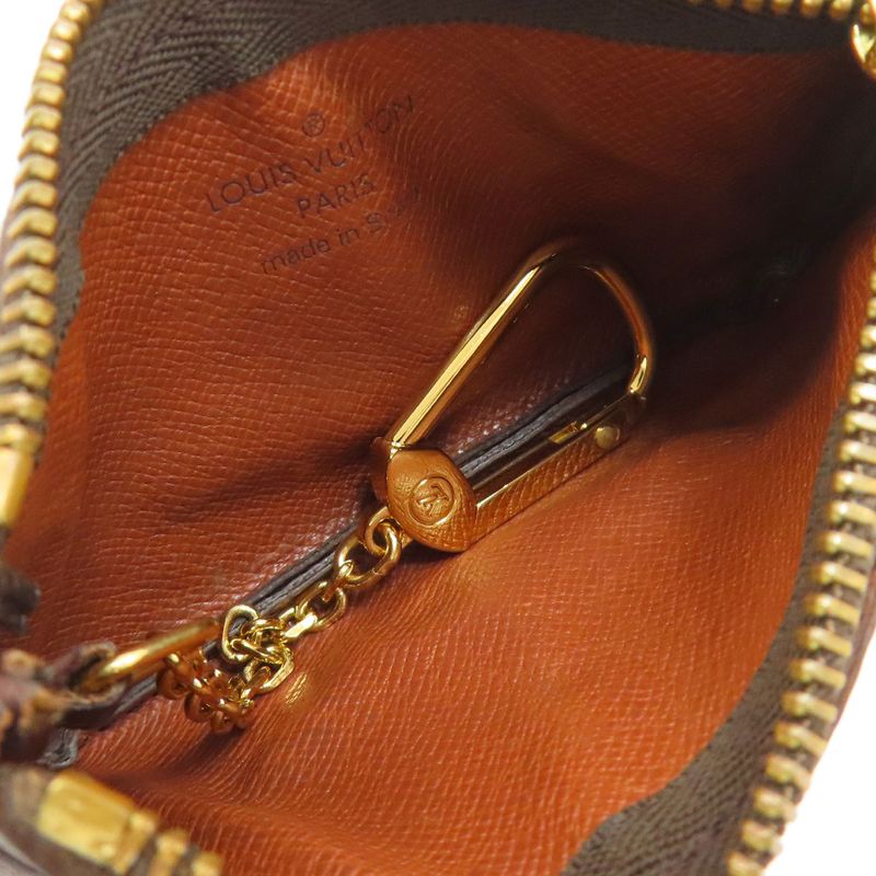 Louis Vuitton M62650 Pochette Cles Coin Case Monogram Canvas Women
