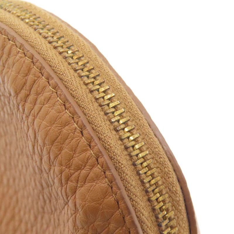 Prada Logo Accessory Pouch Leather Women