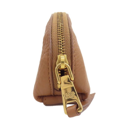 Prada Logo Accessory Pouch Leather Women