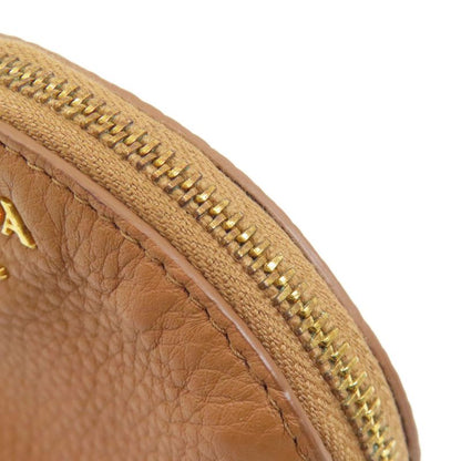 Prada Logo Accessory Pouch Leather Women
