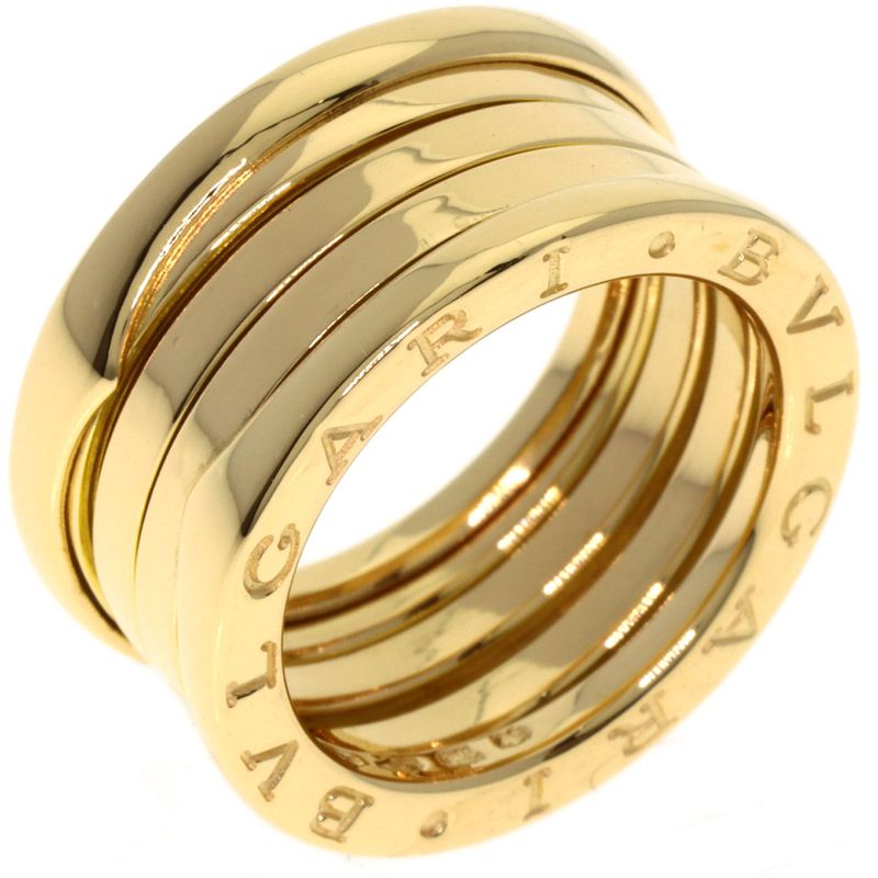 Bvlgari B-zero1 Bee Zero One 4-band #52 Ring / Rings 18K Yellow Gold Ladies