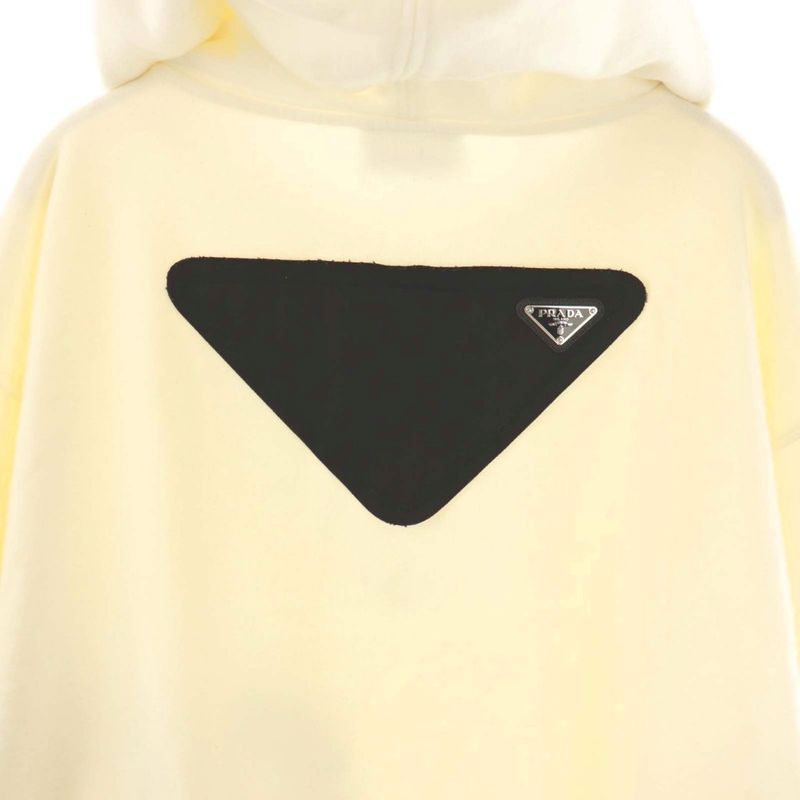 Prada By Raf Simons 21AW Triangle Logo Hoodie Sweatshirt Long Sleeves Hood XS