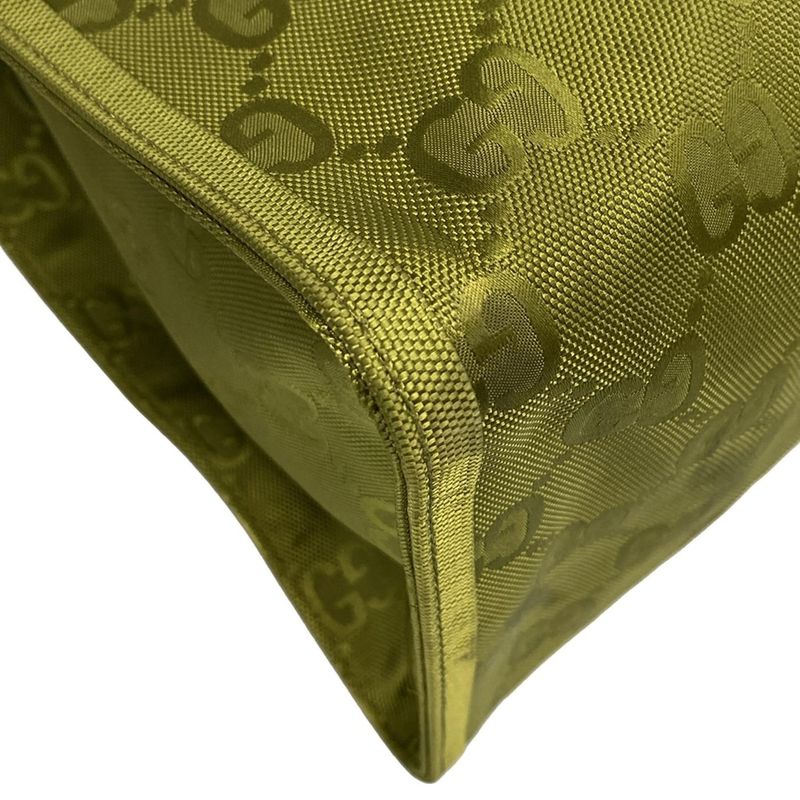 Gucci Tote Bag Off The Grid 696042 Khaki Leather