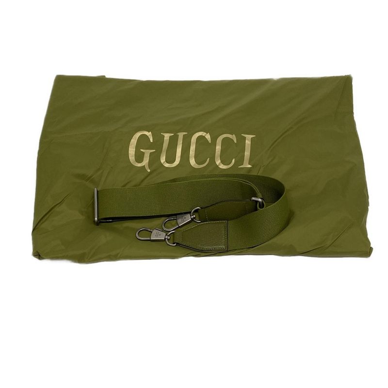 Gucci Tote Bag Off The Grid 696042 Khaki Leather
