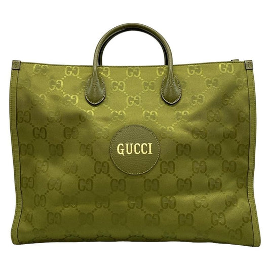 Gucci Tote Bag Off The Grid 696042 Khaki Leather