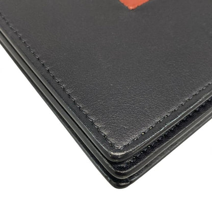 Celine Wallet Flamed Evening Clutch 107773ao4.07dc Dark Navy And Red Brown