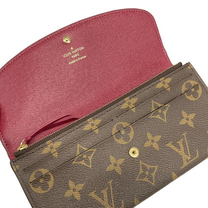 Louis Vuitton Long Wallet Monogram Beautiful Portefeuille Emily M60697 (new